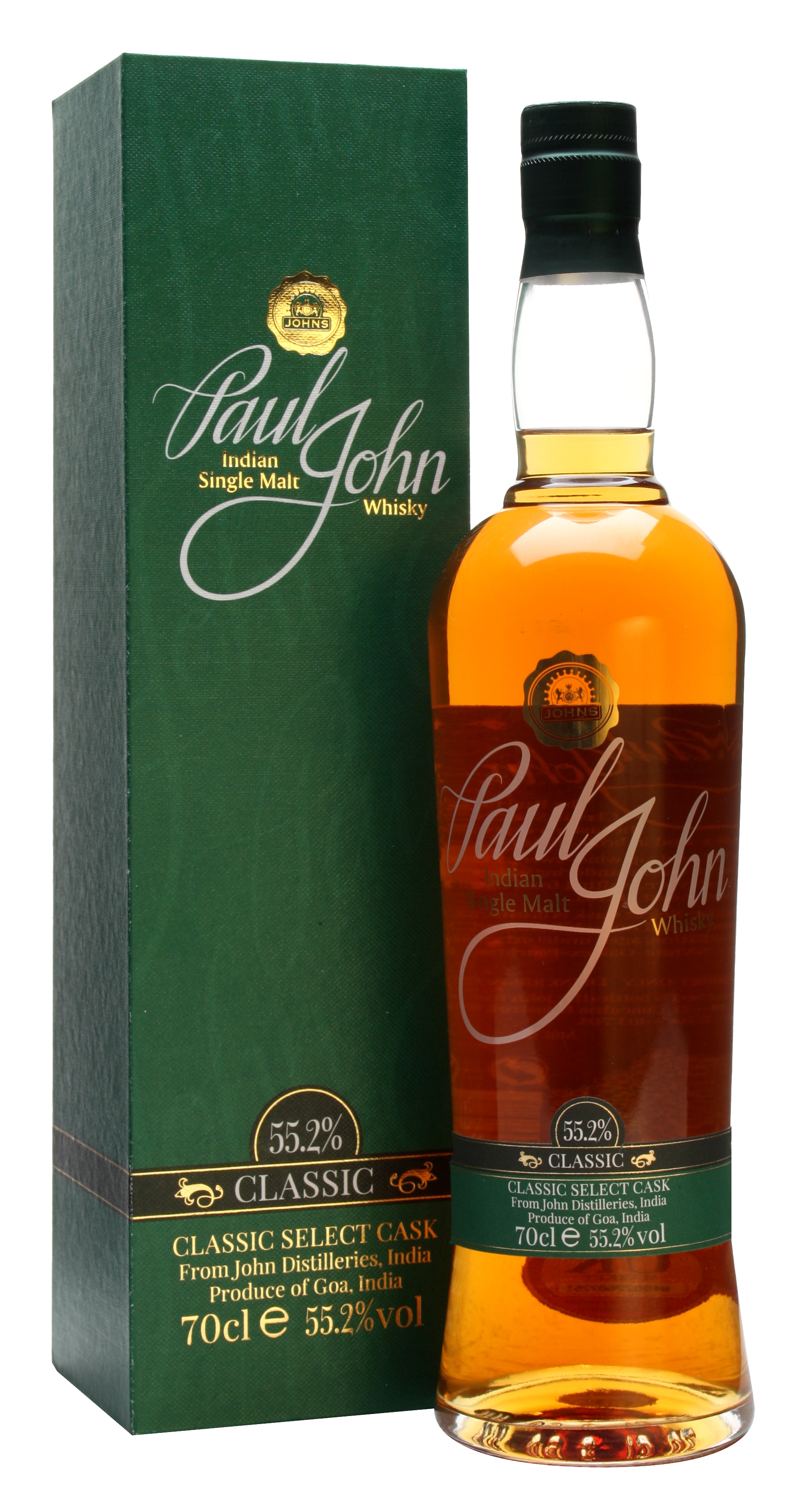 Paul John Whisky- Classic Select Cask-  Indian Single Malt