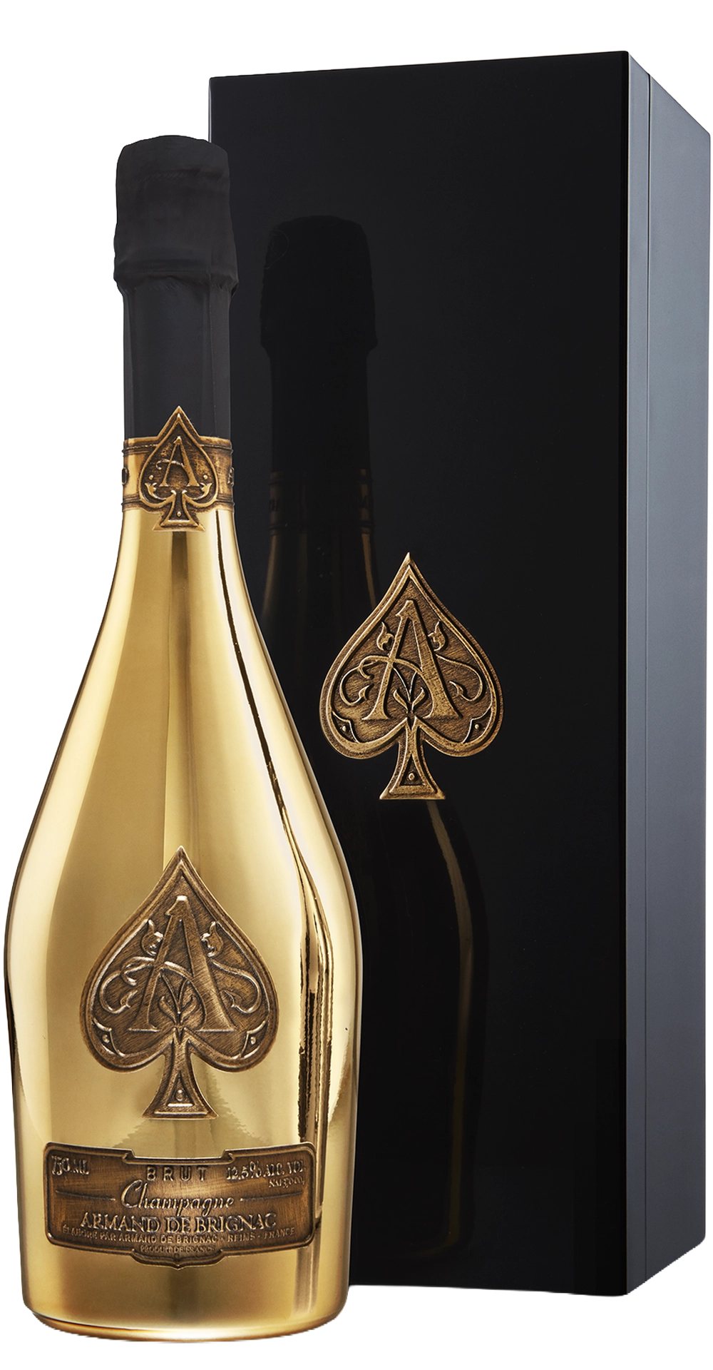 Champagne Armand de Brignac Brut Gold - in Kassette