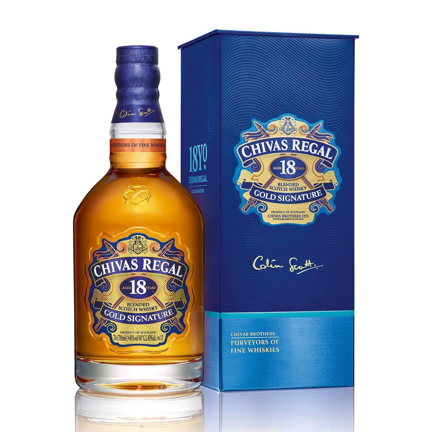 Chivas Regal Blended Scotch Whisky 18 Jahre Gold Signature 1,0l