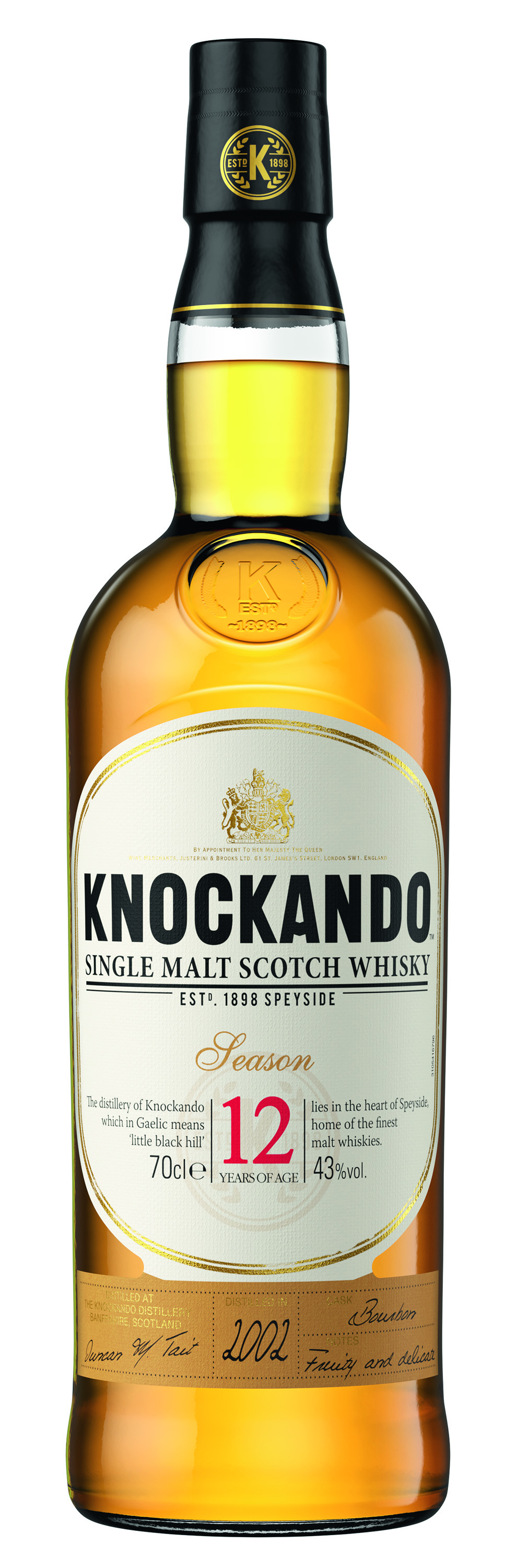 Knockando Single Malt Scotch Whisky 12 Jahre 43%vol. 0,7l