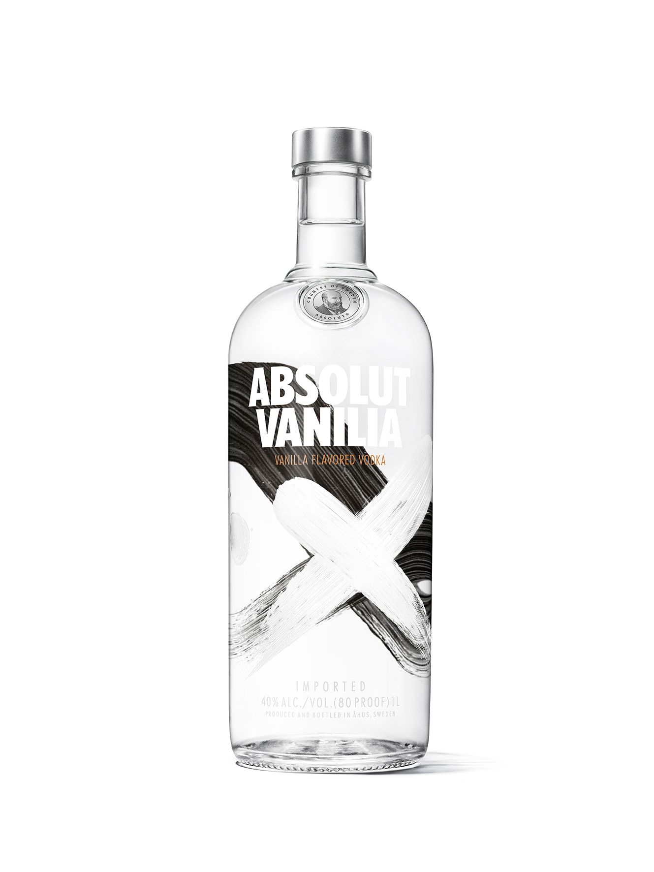 Absolut Vodka Vanilia (Vanille) 40%vol. 1,0l - LITERFLASCHE