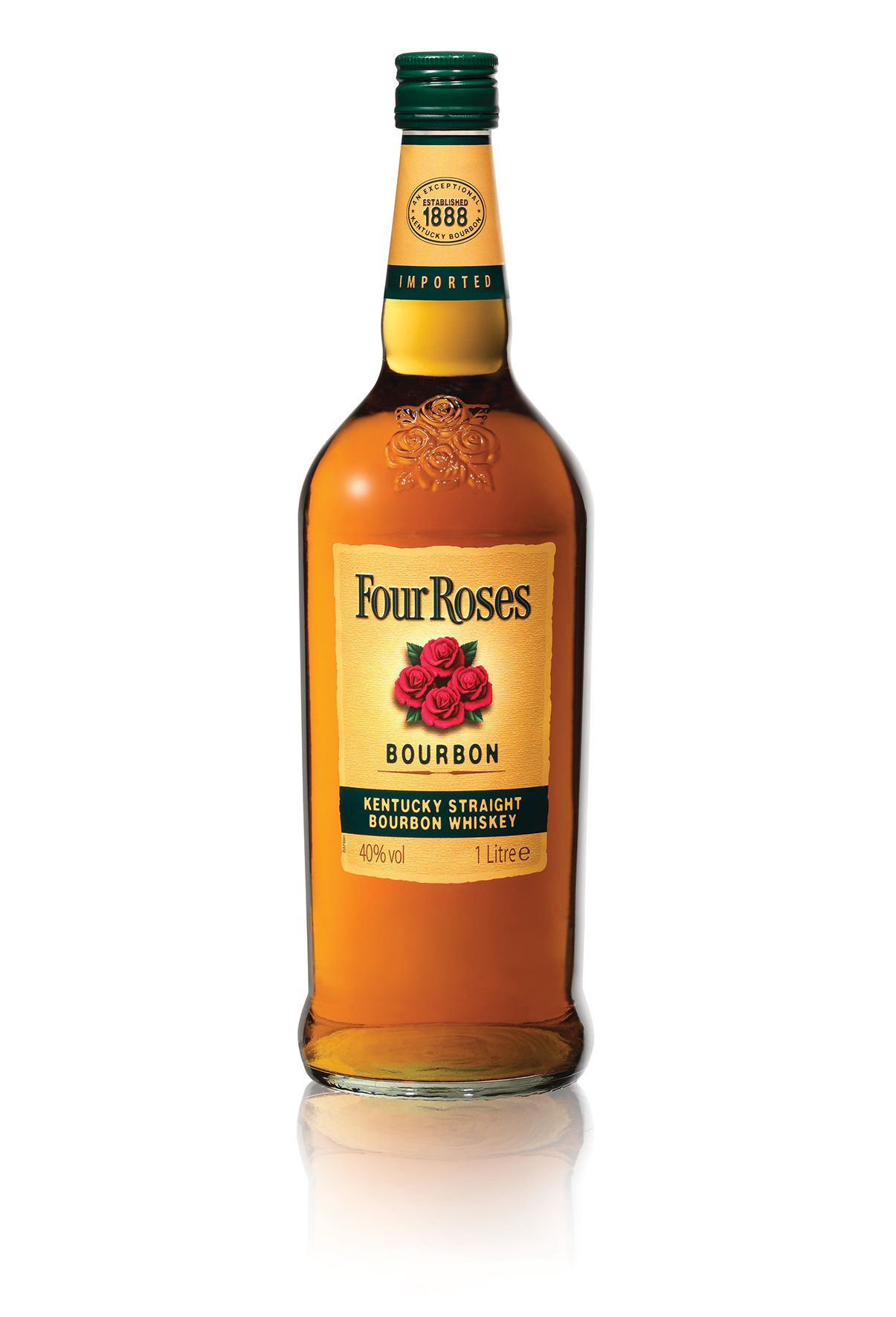 Four Roses Bourbon Whiskey 40%vol. 1,0l - LITERFLASCHE