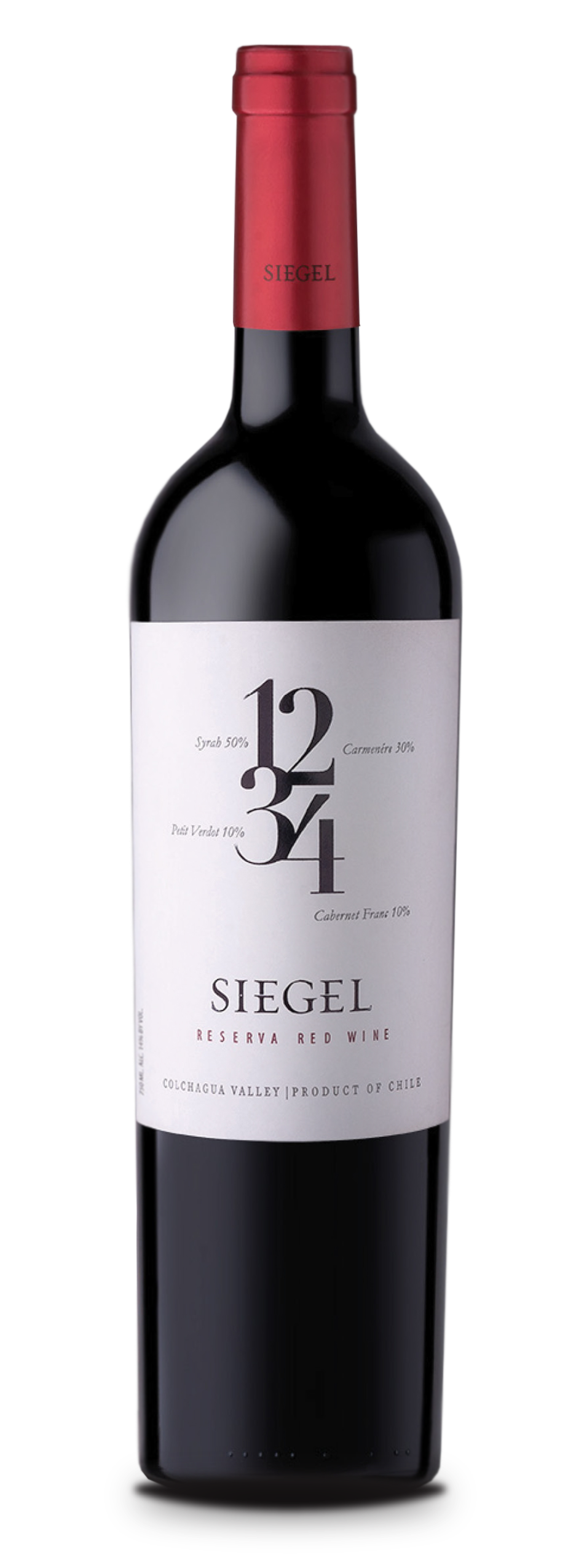 1234 RED BLEND 0,75l Vina Siegel