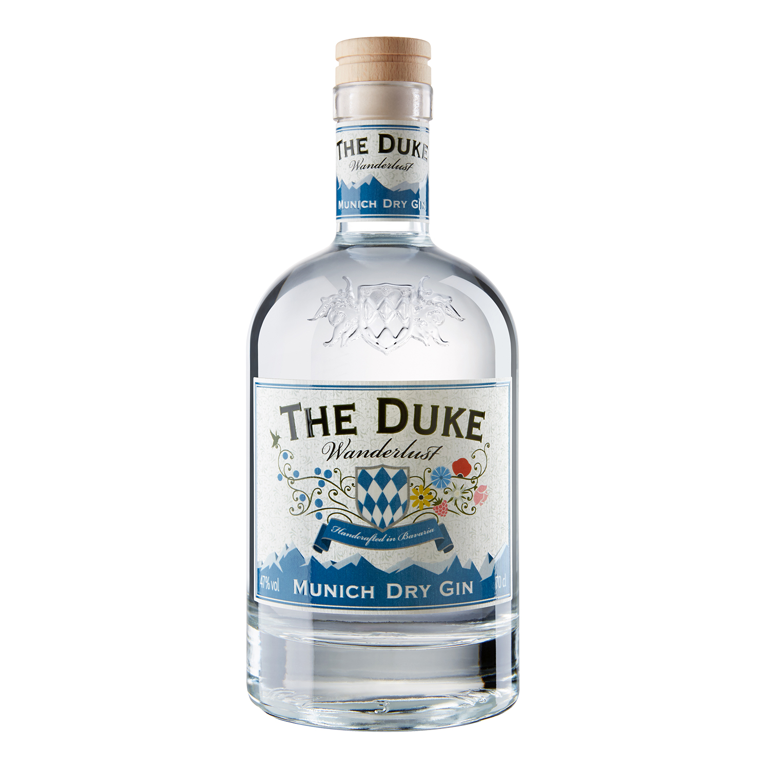 The Duke Wanderlust Munich Dry Gin 47%vol. 0,7l