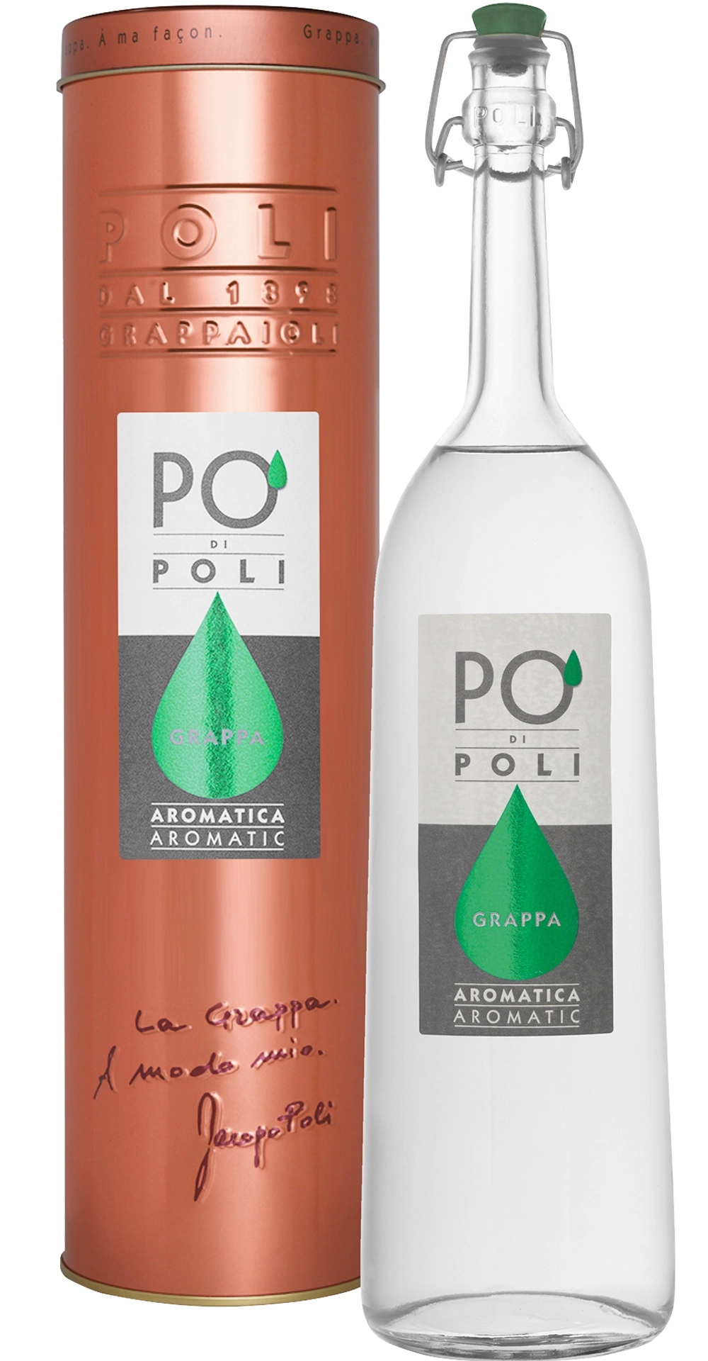 Poli Grappa | Po di Poli Aromatica | 40% vol. 0,7 L