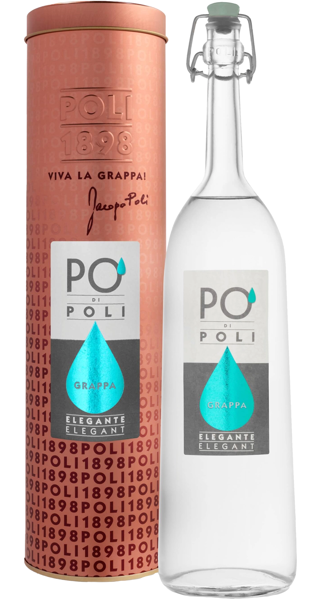 Poli Grappa | Po di Poli Elegante | 40% vol. 0,7 L