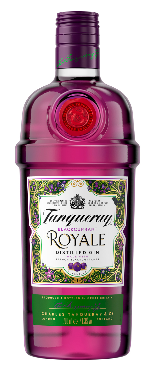 Tanqueray Blackcurrant Royale Gin 41,3% vol. 0,7l