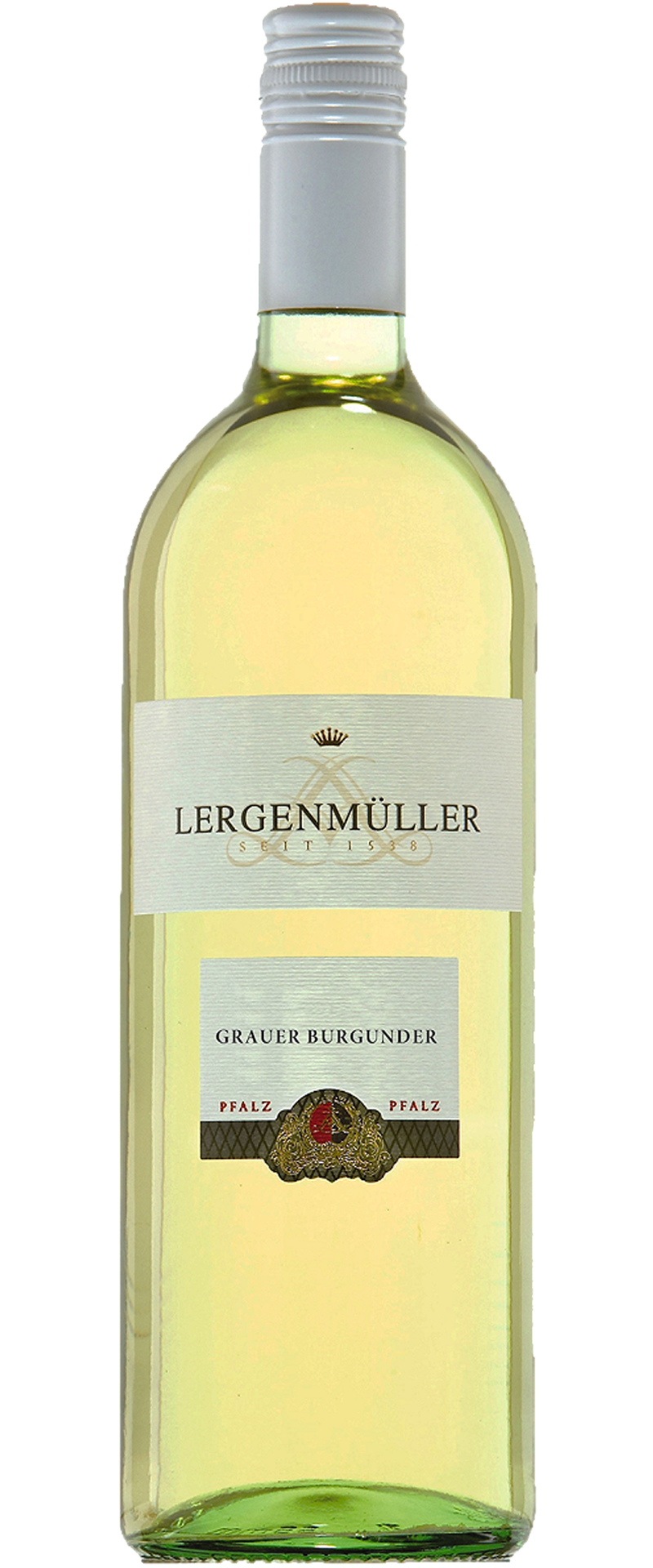 Weingut Lergenmüller - Grauer Burgunder QbA trocken 1 Liter