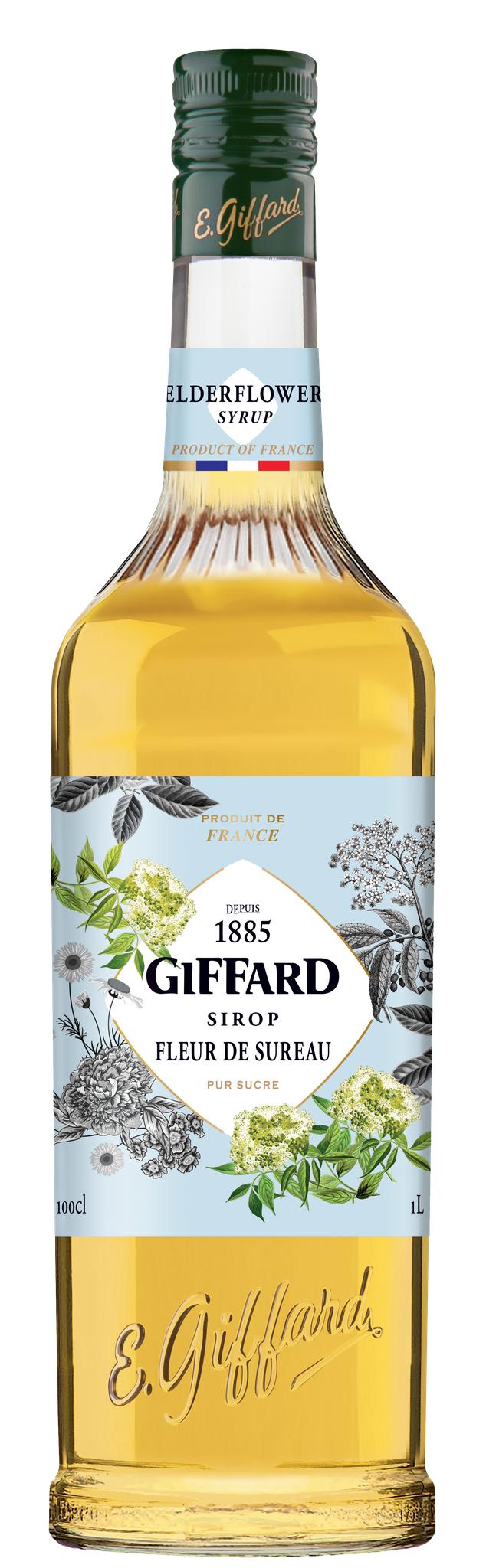 Giffard Holunderblüte Sirup 1,0l