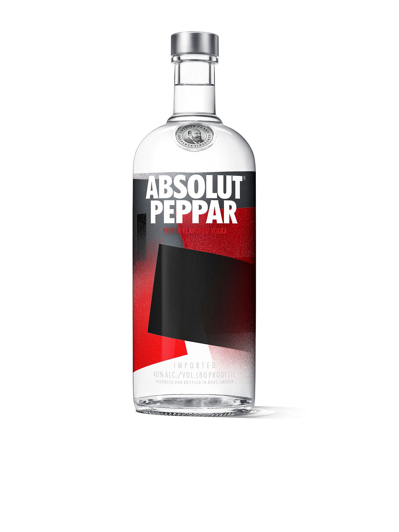 Absolut Vodka Peppar (Pfeffer) 40%vol. 1,0l - LITERFLASCHE