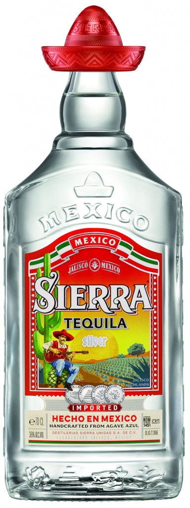 Sierra Silver Tequila 38%vol. 1,0l - LITERFLASCHE