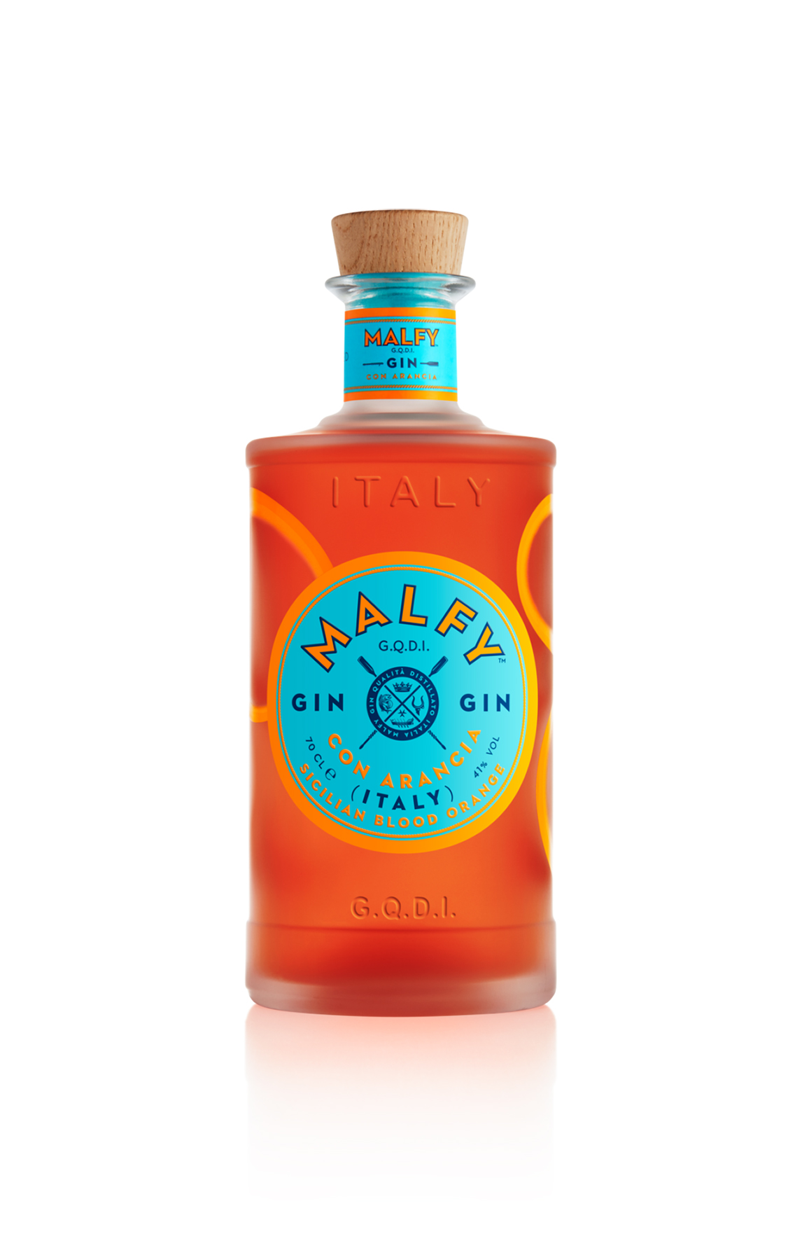 Malfy Gin - Con Arancia - Premium Gin aus Italien - 41%vol. 0,7l