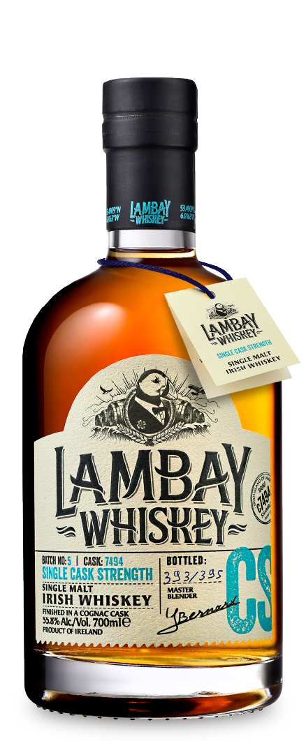 Lambay Single Cask Strength Irish Whiskey