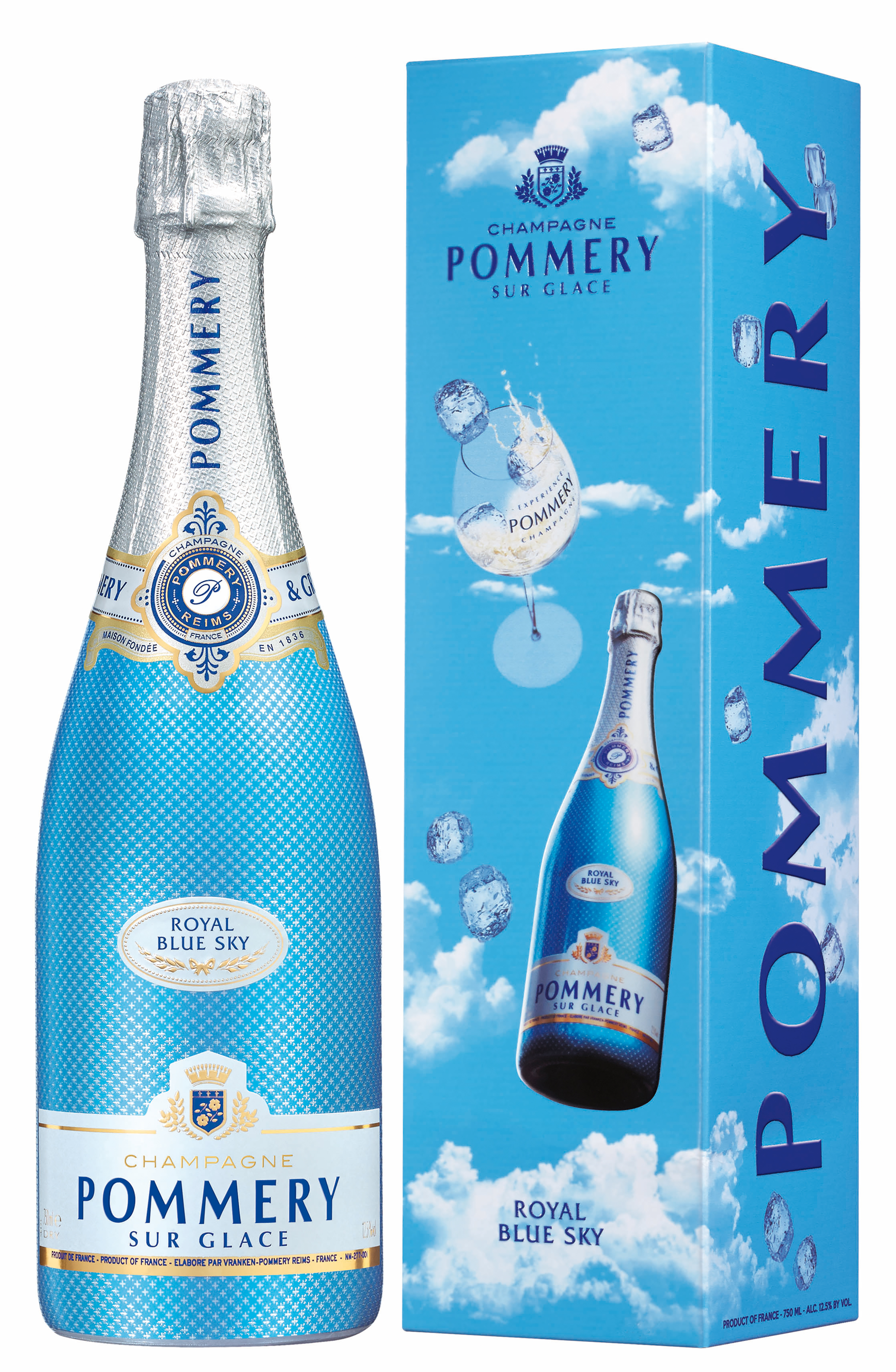 Pommery Champagne Royal Blue Sky 0,7l