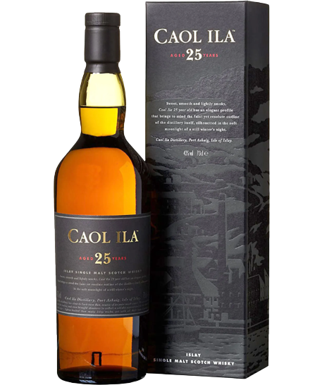 Caol Ila Islay Single Malt Scotch Whisky 25 Jahre 43%vol. 0,7l