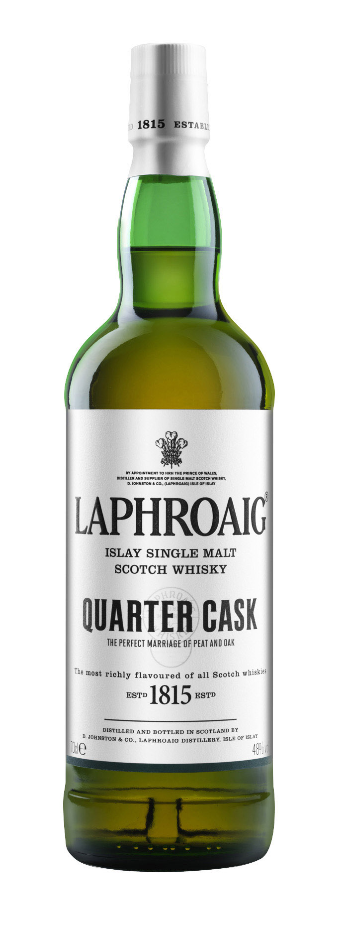 Laphroaig Quarter Cask Single Malt Whisky 48%vol. 0,7l