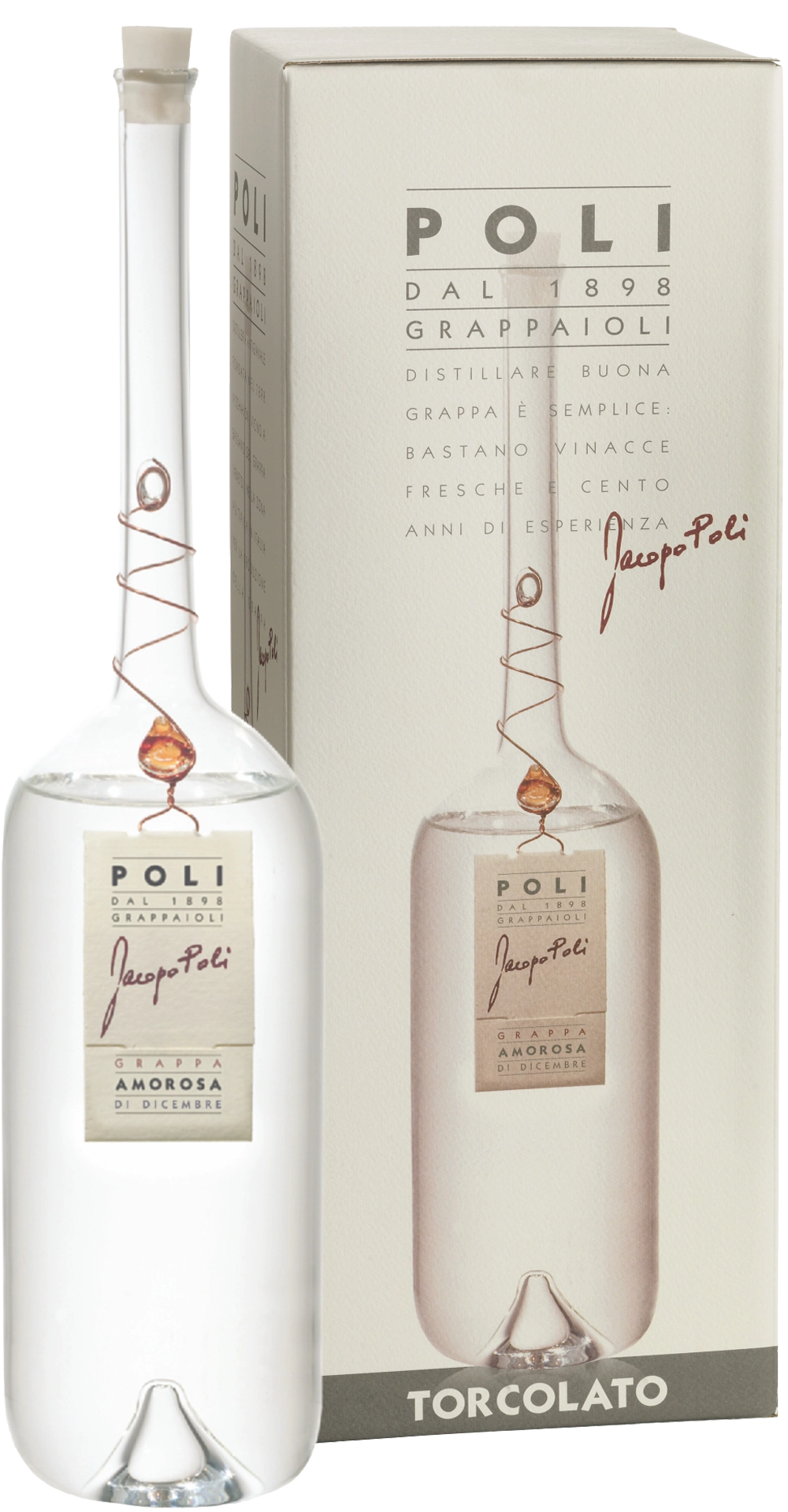 Jacopo Poli Grappa | Amorosa di Dicembre | 40% vol. 1,5 L