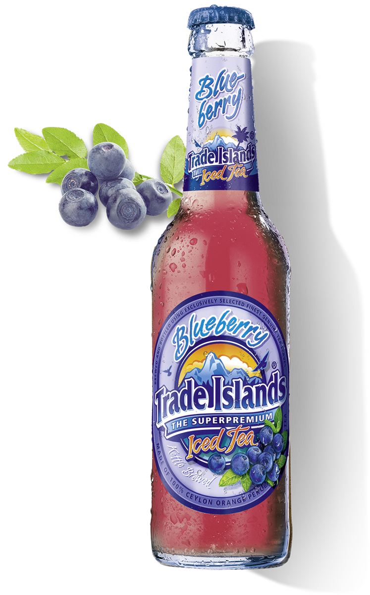 Trade Island Iced Tea Blueberry 24x0,33 l