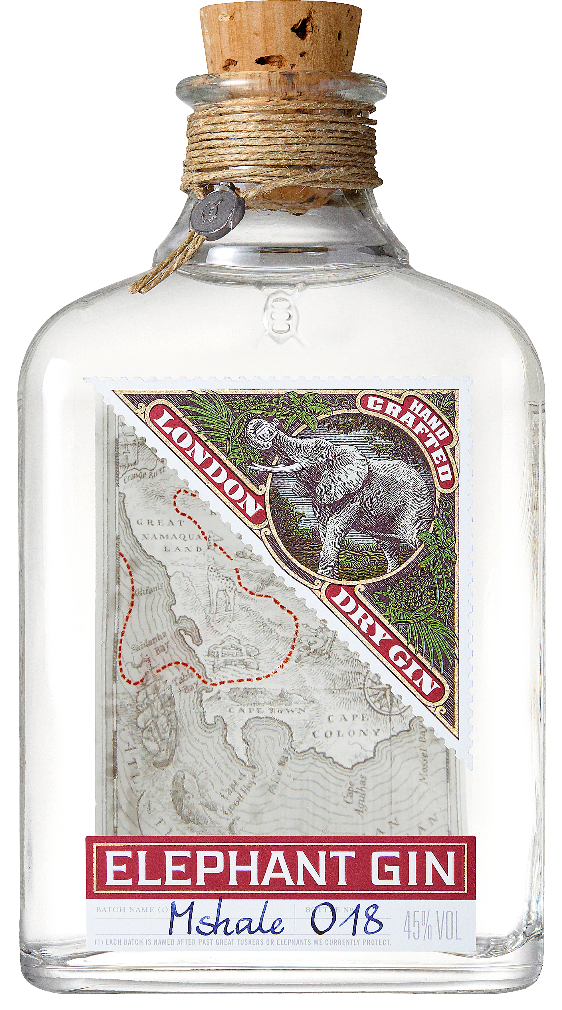 Elephant London Dry Gin 45%vol 0,5l