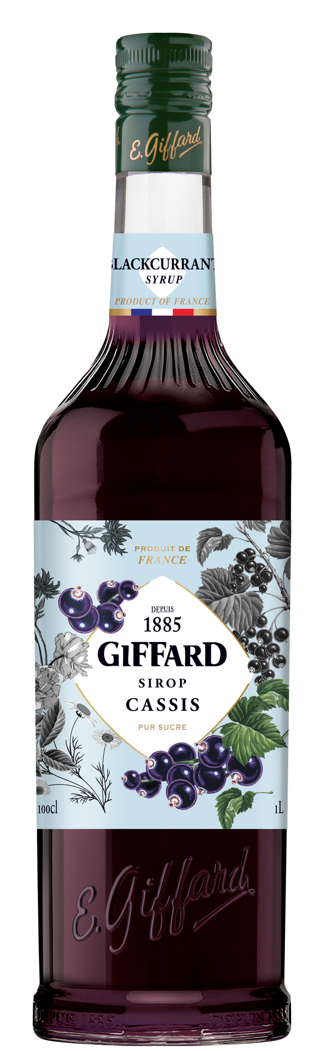 Giffard Cassis - schwarze Johannisbeere Sirup 1,0l