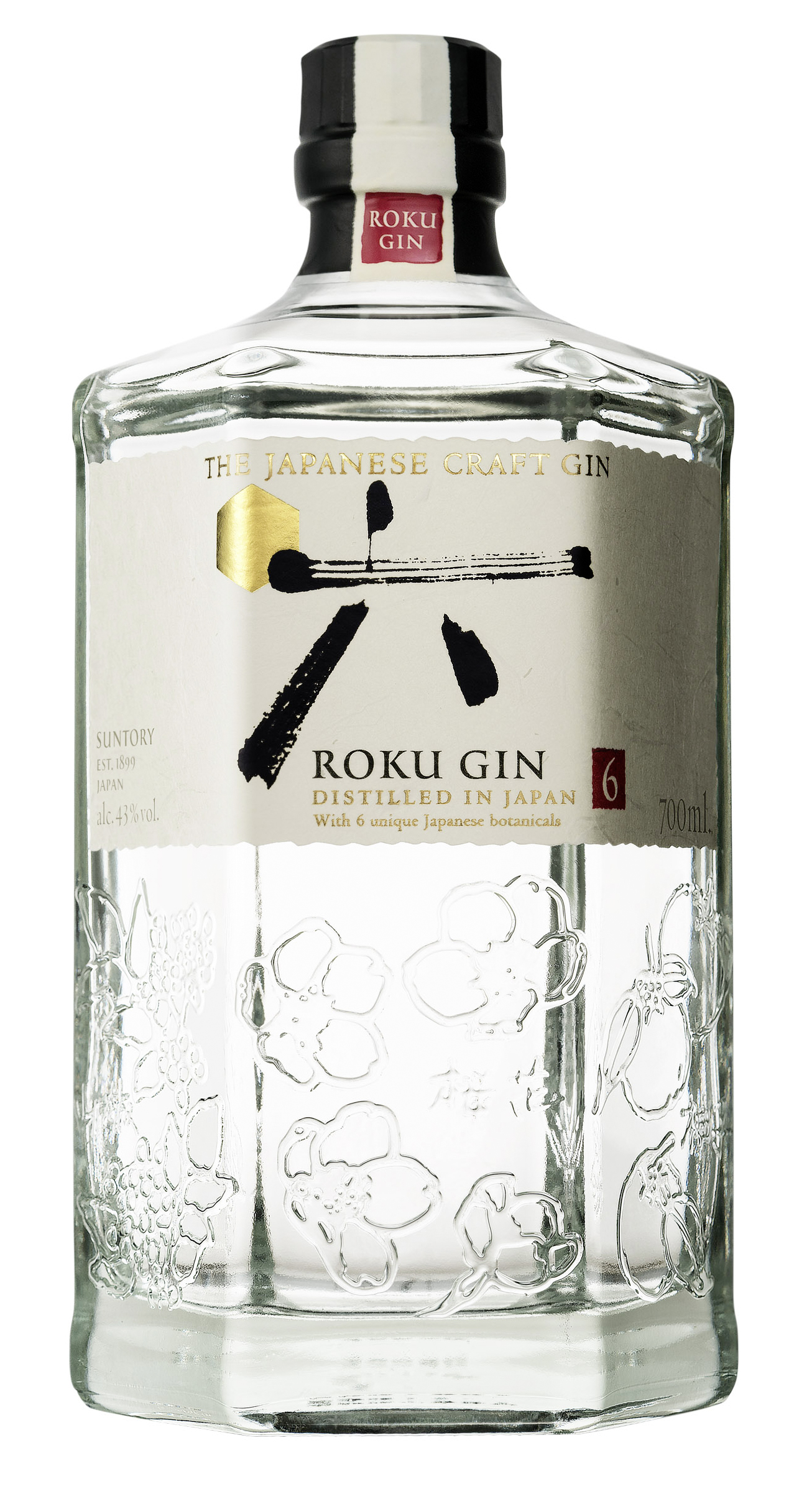Roku Gin japanese Craft Premium GIn 43%vol. 0,7l