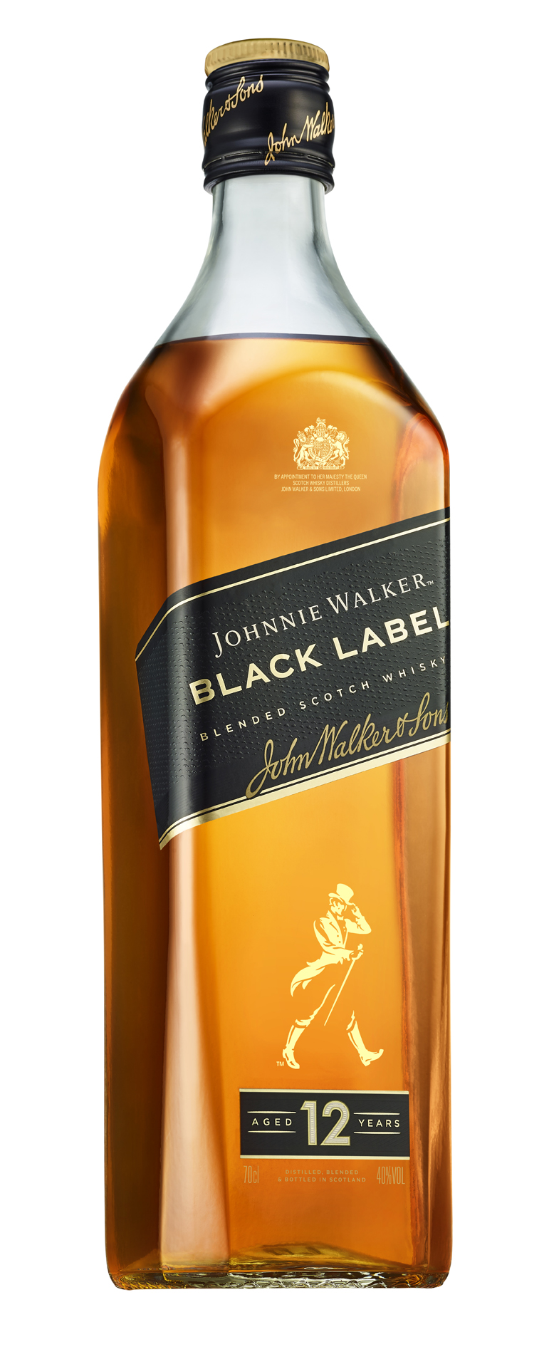 Johnnie Walker Black Label Blended Scotch Whisky 40%vol. 0,7l