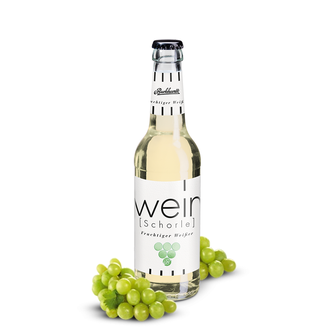 Burkhardt Weinschorle fruchtiger weißer 5,5% Alc. 12x0,33l