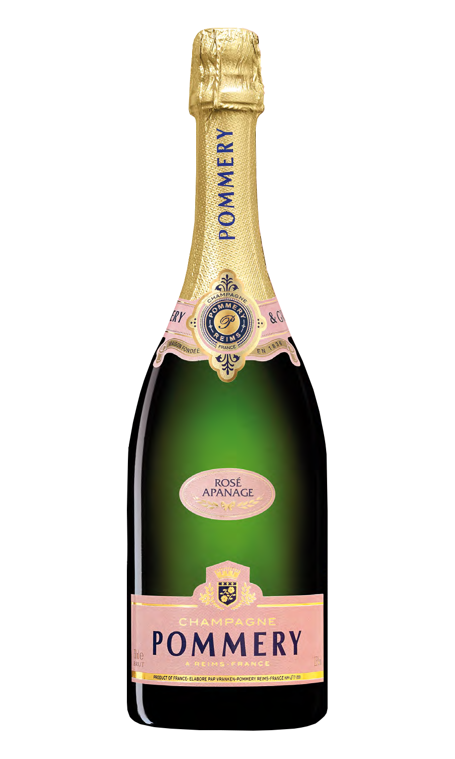 Pommery Champagne Apanage Rosé 0,75l