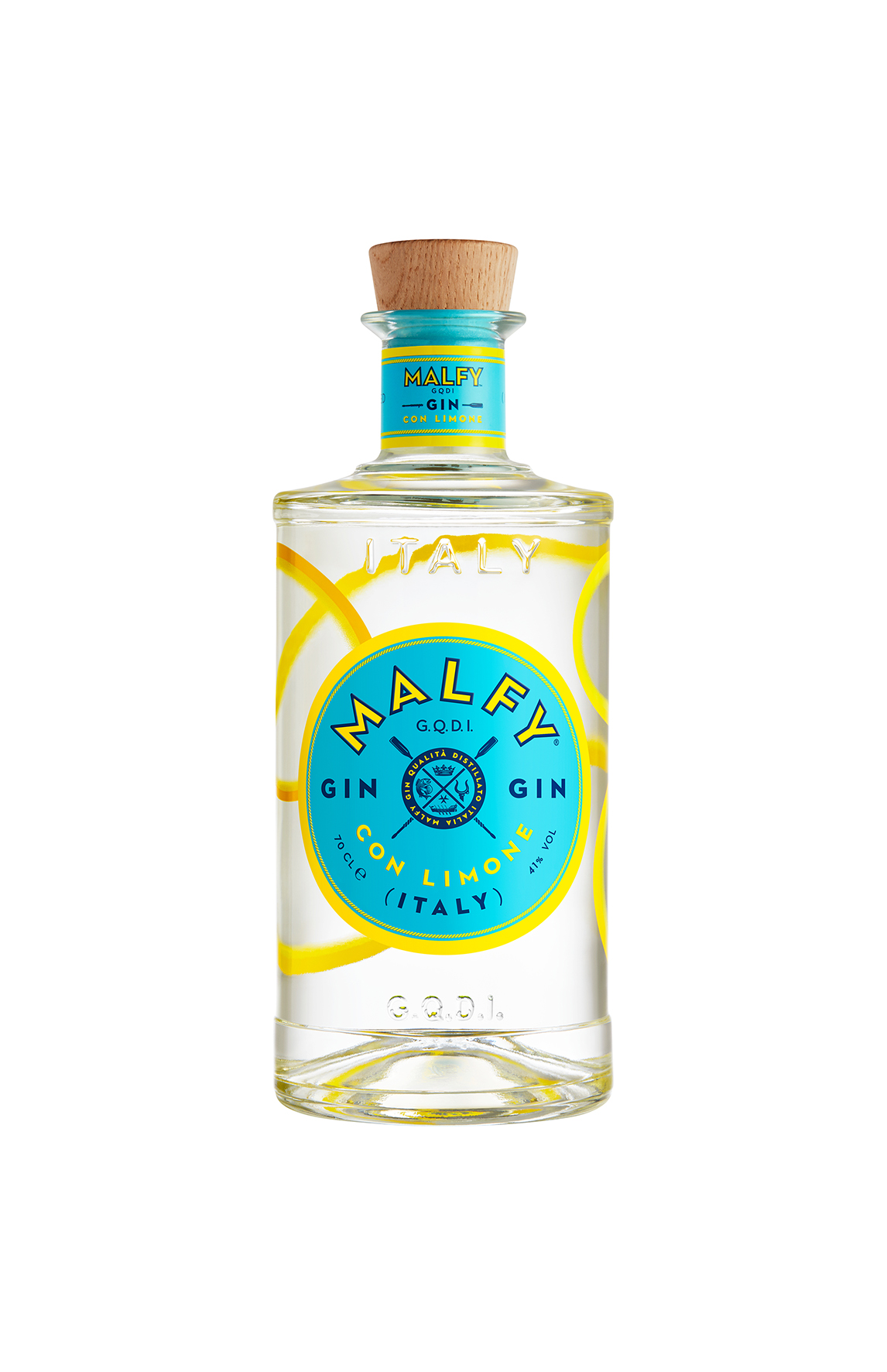 Malfy Gin - Con Limone - Premium Gin aus Italien - 41%vol. 0,7l