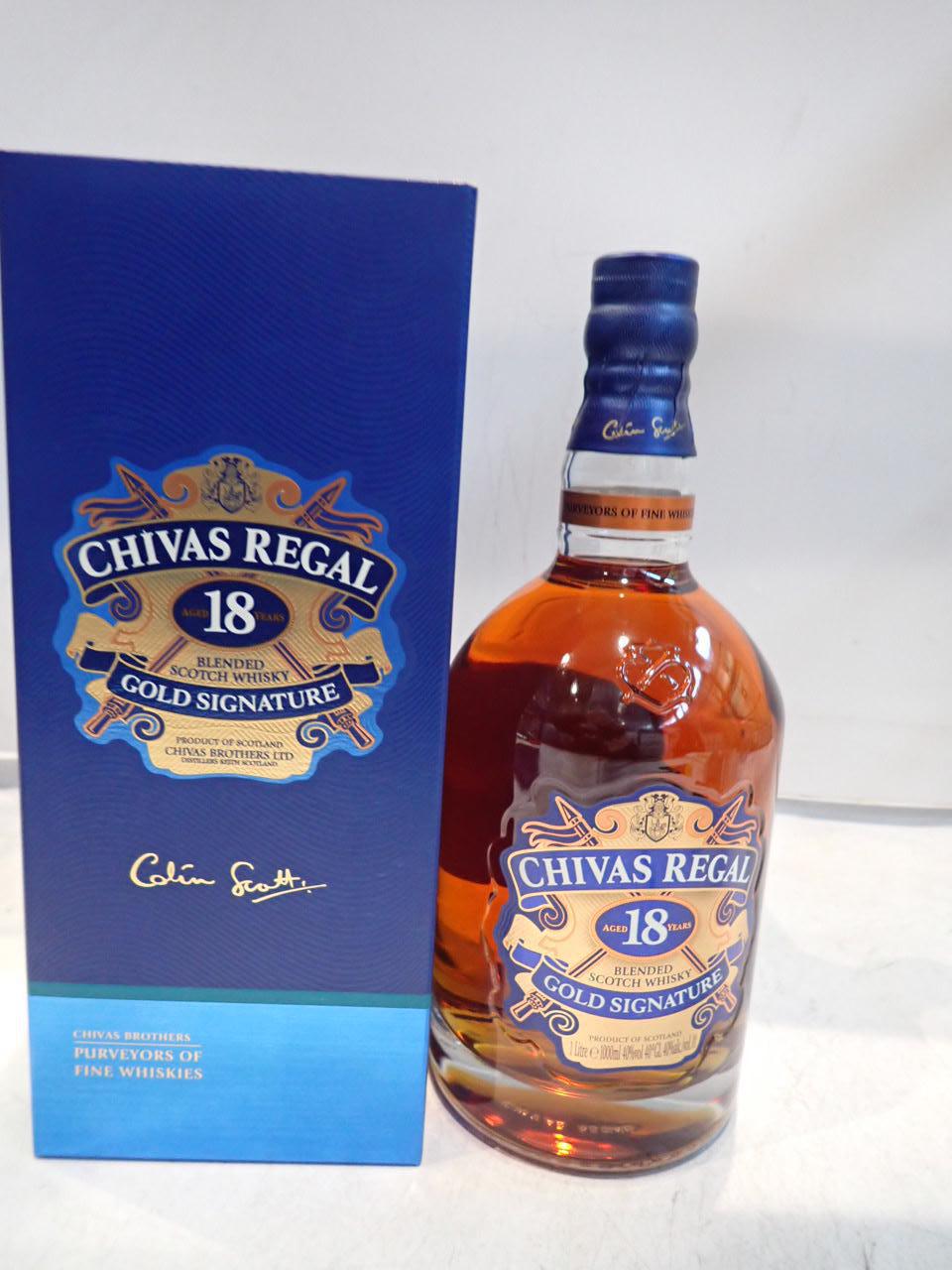 Chivas Regal Blended Scotch Whisky 18 Jahre Gold Signature 1,0l
